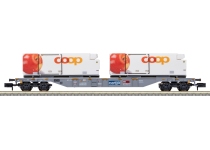 Trix 15495 - N - Containetragrwagen coop, SBB Cargo, Ep. VI
